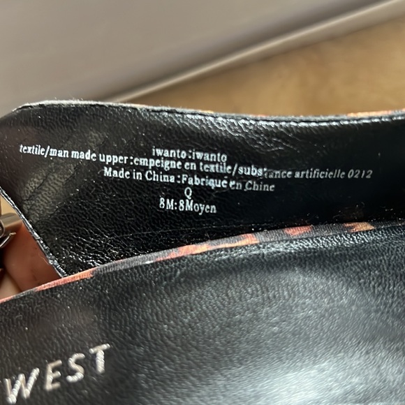 Nine West Leopard Print open toe heels - Picture 9 of 10